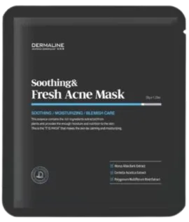 Dermaline Soothing and Fresh Acne Mask - product image