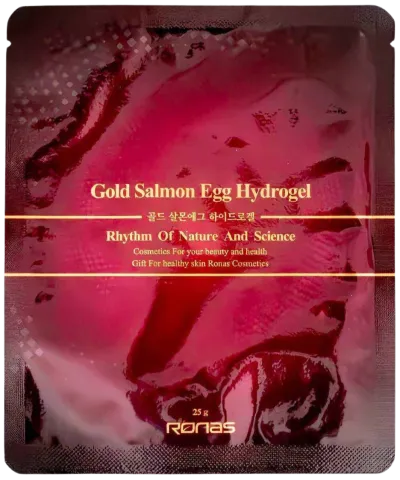 RONAS Gold Salmon Egg Hydrogel Mask - product image