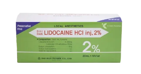 Lidocaine HCI Inj 2% - product image