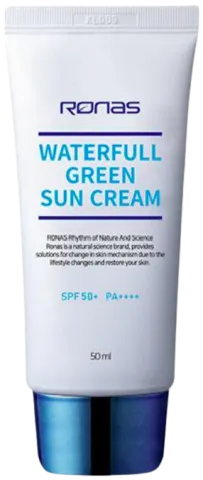 RONAS Waterfull Green Sun Cream - product image